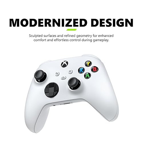 Xbox Wireless Gaming Controller (2025) – Robot White – Play on Xbox, Windows, Android, iOS, FireTV Sticks, Smart TVs, VR Headsets Controller Robot White