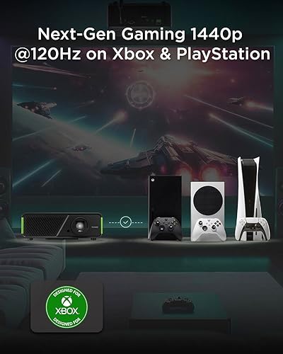 ViewSonic X1-4K Pro Echter 4K HDR LED Beamer mit Google TV, 2500 ANSI Lumen, 240 Hz, 4.2 ms Eingabeverzögerung, Auto Keystone, 60000 Stunden LED-Lebensdauer, für Heimkino & Gaming