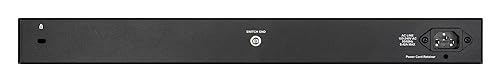 D-Link 28-Port Gigabit Smart Managed Switch, 4 SFP Combo Ports, Advanced L2+ features, VLANs, Cable Diagnostics, Green, WebSmart, Web UI (DGS-1210-28 28 Port, 4 SFP
