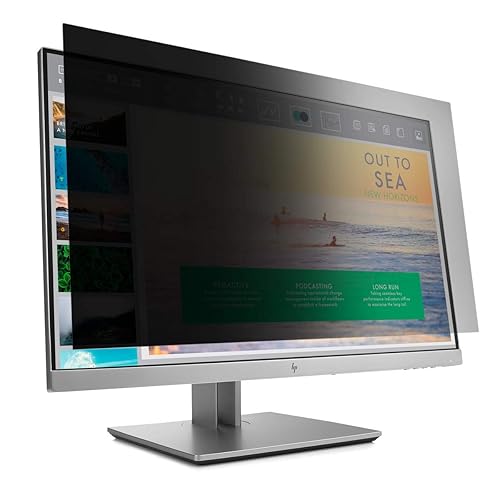 Targus - 4Vu Privacy Screen for HP EliteDisplay E233 and HP Z23n G2, Landscape HP EliteDisplay E233 Z23n G2 (16:9 Ratio)