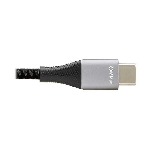 Tripp Lite Dual USB-C Multi-Charging Cable/Splitter, 6 Foot / 1.8 Meter Length, 100W PD Charging, 480 Mbps Data Transfer, Male-to-2x Male, 3-Year Warranty (U420P-2X6-100W)