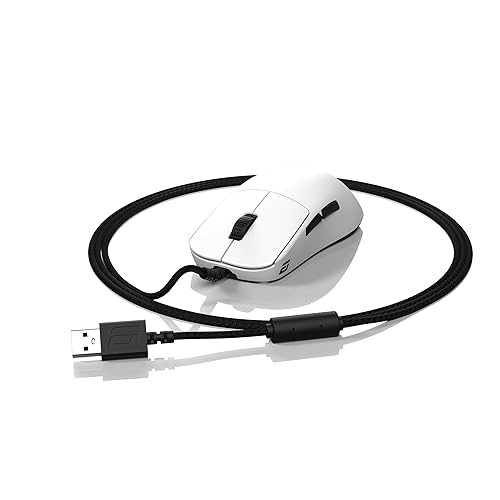 ENDGAME GEAR OP1 8k Wired Gaming Mouse - 8000Hz Polling, PixArt PAW3395 Sensor, Kailh GX Switches, White Wired OP1 8k White