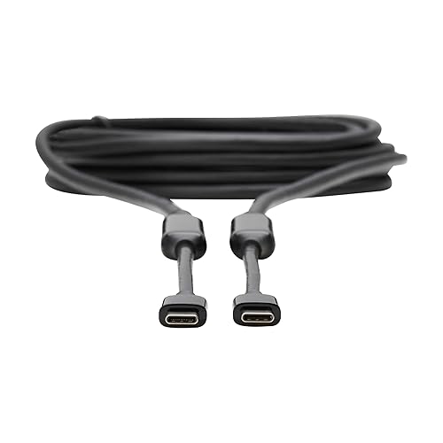 Tripp Lite Long USB-C Cable, 16.4 Feet / 5 Meters, USB 3.2 Gen 2 (10 Gbps), Full-Function Active Cable for Video, Data Transfer, and Charging - 8K@60Hz, 60W PD Charging, 3-Year Warranty (U420-05M-G2)