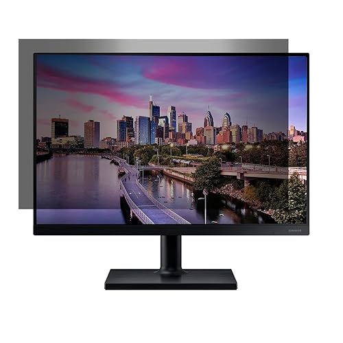 Targus 4Vu Privacy Screen for 24 Edge to Edge Infinity Monitors (16:10) - Privacy Up To 30-Degree Viewing Angle with Anti-Reflective Coating and Blue Light Filter (ASF240W1EMGL)