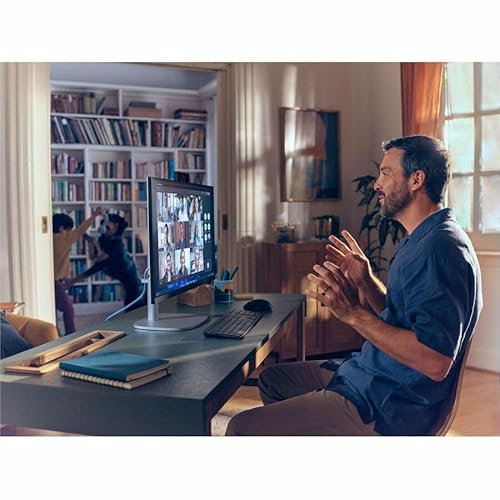 HP EliteStudio 8 AiO G1i All-in-One Computer - Intel Core Ultra 5 235 - vPro Technology - 32 GB - 512 GB SSD - 23.8 Full HD - Desktop - Pike Silver - Intel Q870 Chip - 1920 x 1080 - Windows 11 Pro