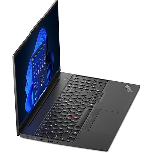 Lenovo ThinkPad E16 Gen 2 21M5000KUS 16 Touchscreen Notebook - WUXGA - AMD Ryzen 7 7735U - 16 GB - 512 GB SSD - English Keyboard - Black