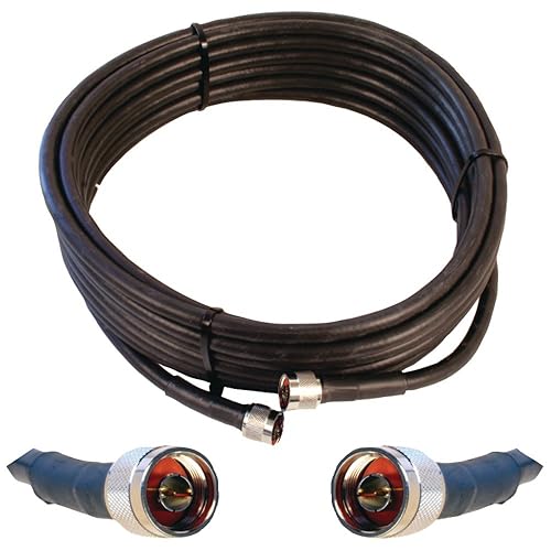 Wislon Electronics 952330 400 Ultra Low Loss Coax Cable (30-Feet, Black)
