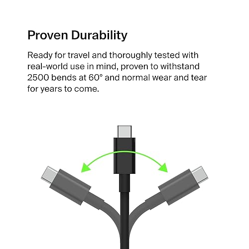 Belkin USB-C to HDMI 2.1 Adapter, Tethered 4.33in Cable w/ 8K @ 60Hz, 4K @ 144Hz, HDR, HBR3, DSC, HDCP 2.2, USB-IF - Works w/Chromebook, Certified for MacBook, iPad Pro, & Other USB-C Devices - Black