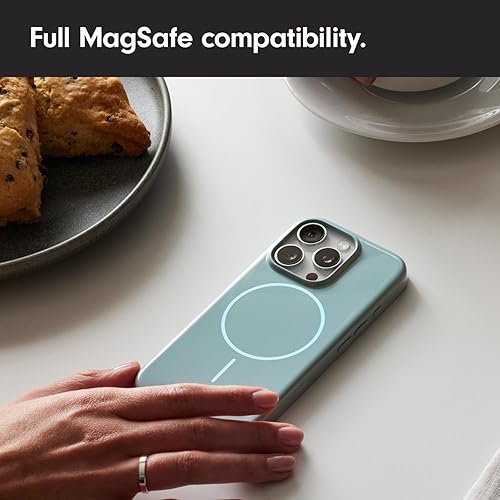 Beats iPhone 16 Pro Max Case with MagSafe and Camera Control, Scratch-Resistant Protective Cover, Slim Fit, Microfiber Lining - Riptide Blue