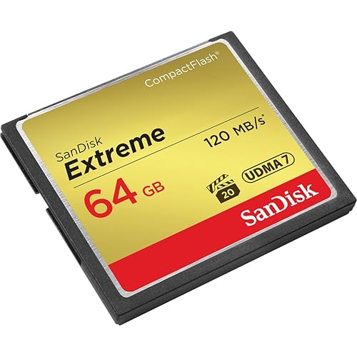 SanDisk Extreme Tarjeta de Memoria CompactFlash – 64 GB (sdcfxs-064g-a46)