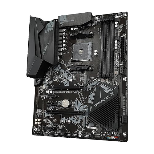 Gigabyte B550 Gaming X V2 (AMD Ryzen 5000/B550/ATX/M.2/HDMI/DVI/USB 3.1 Gen 2/DDR4/ATX/Gaming Motherboard)