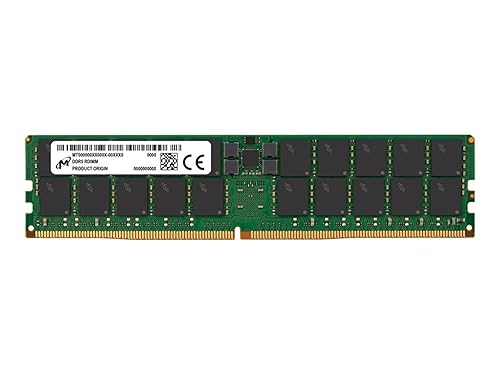 Micron - DDR5 - Module - 96 GB - DIMM 288-PIN - 5600 MHz / PC5-44800 - CL46 - Registered - ECC