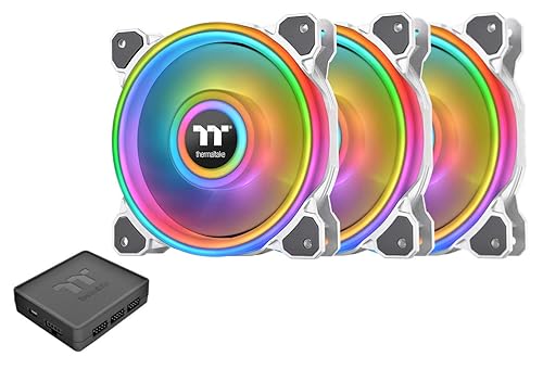 Thermaltake Riing Quad 12 RGB White 3pack