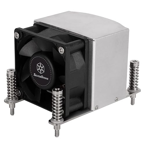 SilverStone Technology AR09-AM4 Superior 2U Server Thermal Solution for AMD AM4, SST-AR09-AM4, TAA Compliant