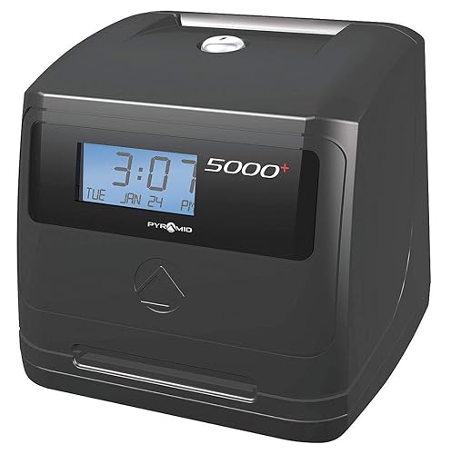 Pyramid 5000 Auto Totaling Time Clock