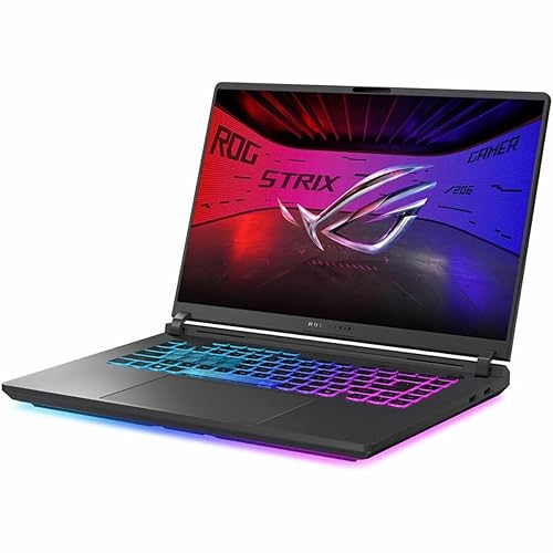 ASUS ROG Strix G16 (2025) Gaming Laptop, 16” ROG Nebula Display 16:10 2.5K 240Hz/3ms, NVIDIA® GeForce RTX™ 5060 Laptop GPU, Intel® Core™ Ultra 9 Processor 275HX, 32GB DDR5, 1TB PCIe SSD, Wi-Fi 7 Ultra 9 | 32G | RTX5060