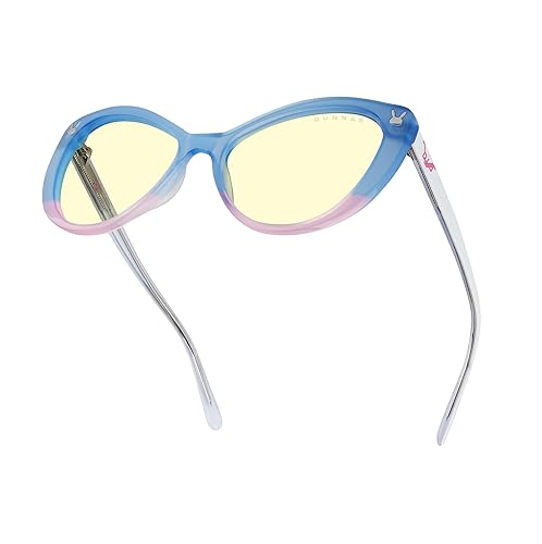 GUNNAR Overwatch D.VA TOKKI Blue Light Blocking Gaming And Computer Glasses - Clear Amber