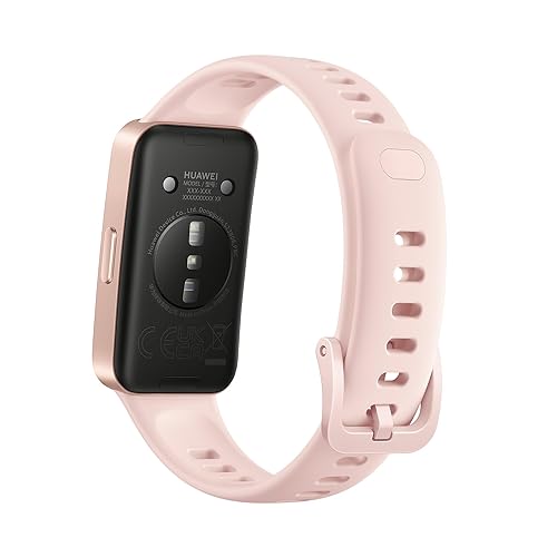 HUAWEI Band 9, Comfortable All-Day Wearing, Sleep Tracking, Fast Charging & Durable Battery, Intelligent Brightness Adjustments, 100 Different Workout Modes, Compatible with iOS and Android, Pink Band 9 Pink