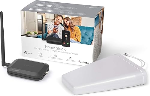 weBoost Home Studio (650166) Cell Signal Booster Kit | DIY Installation | All Canadian Carriers - Rogers, Bell, Telus & More | ISED Approved