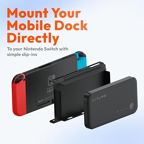 VITURE Mobile Dock Mount for Switch, Easy to Carry