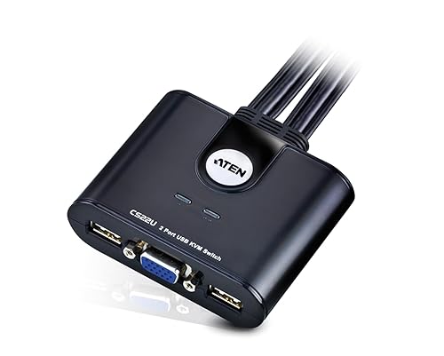 The Cs22u, 2-Port Usb Kvm Switch, Is a Tool to Manage Two Usb Computers in Home