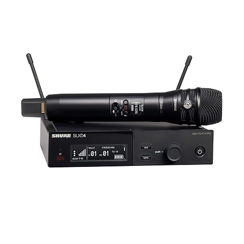 Shure SLXD24/K8B Wireless Microphone System with KSM8 Handheld Vocal Mic J52 Band (558-602/614-616 MHz)