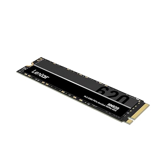 Lexar NM620 512GB SSD PCIe 3.0 x4 NVMe 1.4 M.2 2280