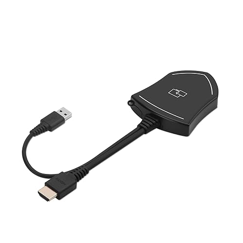 SIIG Wireless Media Presentation Transmitter -HDMI Dongle, 4K Network Presentation TX,Ethernet/Wireless,Sharing PC/Laptop,Screen, (Requires Main Presentation Switch Part# CE-H25Y11-S1) CE-H26711-S1