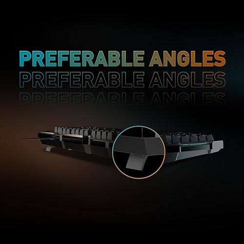 MSI Forge GK100 Combo – Gaming RGB Keyboard & Mouse Set, 19-Key Anti-Ghosting, 6400 DPI Optical Sensor