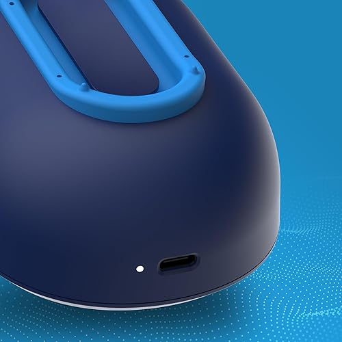 Skullcandy Ounce+ Wireless Bluetooth Speaker - IPX7 Waterproof Mini Portable Speaker with 16 Hour Battery, True Wireless Stereo, and Ballistic Nylon Carry Strap Navy