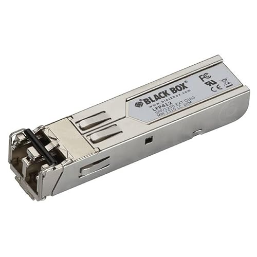 Black Box SFP, 1250-Mbps Fiber with Extended Diagnostics, 1310-nm Multimode, LC, 2 km
