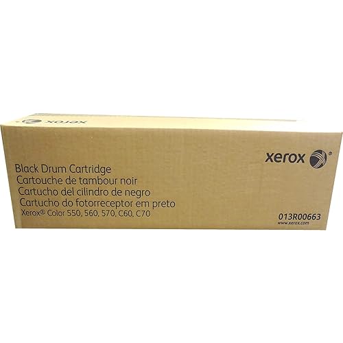 Xerox 013r00663 Drum Unit, 190,000 Page-Yield, Black
