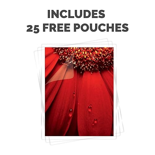 Fellowes 5753101 Halo 125 Laminator with Pouch Starter Kit