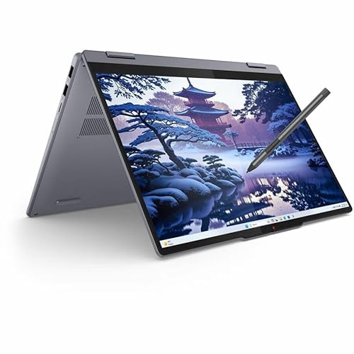 Lenovo IdeaPad 5 14IAL10 83KR001JUS 14 Touchscreen Convertible 2 in 1 Notebook - WUXGA - Intel Core Ultra 7 255U - 16 GB - 1 TB SSD - English (US) Keyboard - Luna Gray - Intel Chip - 1920 x 1200 - Wi