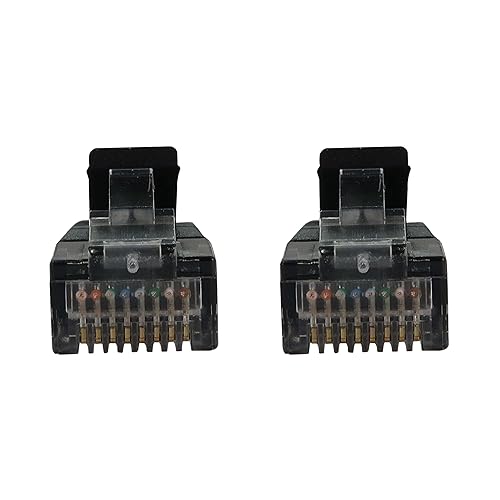 Tripp Lite Cat6a 10G Ethernet Cable, Snagless Molded Slim UTP Network Patch Cable (RJ45 M/M), Black, 7 Feet / 2.1 Meters, Manufacturer's Warranty (N261-S07-BK)