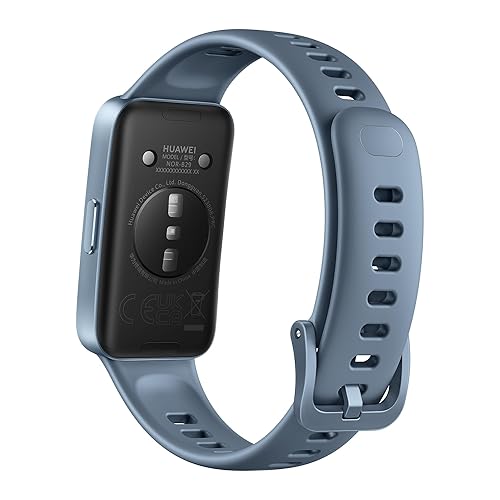HUAWEI Band 10 Smartwatch with AI-Powered Fitness Monitoring, Pro-Level Sleep Analysis, Emotional Wellbeing Assistant, Streamlined Metallic Design, Fast Charging, Compatible with iOS Android, Blue