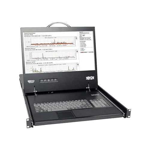 Tripp Lite B072-016-IP2 16-Port, 2 Plus 1 User Netcommander Cat5 IP KVM Switch