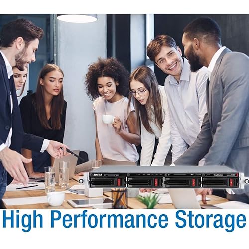 BUFFALO TeraStation WS5420RN 4-Bay Windows Server IoT 2025 1U NAS 32TB (4x8TB) w/HDD Included 32TB (4x8TB) 4-Bay Rackmount