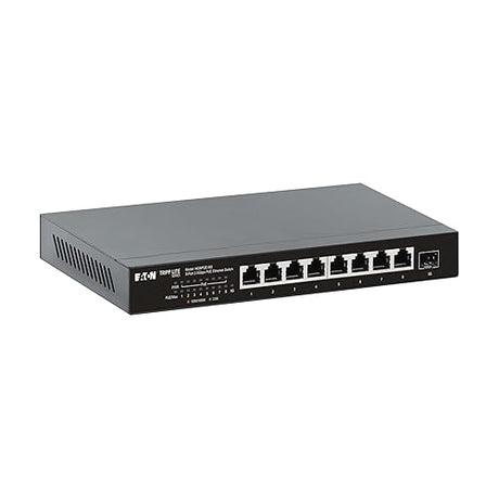 Tripp Lite 2.5 Gbps 8-Port Desktop Unmanaged Gigabit Ethernet Network Switch with PoE+, 100W, Metal Enclosure, Plug-and-Play, TAA Compliant, Wall Mount Option, Status LEDs, 3-Year Warranty (NG8POE-M2) 2.5 Gbps / PoE+ 8-Ports