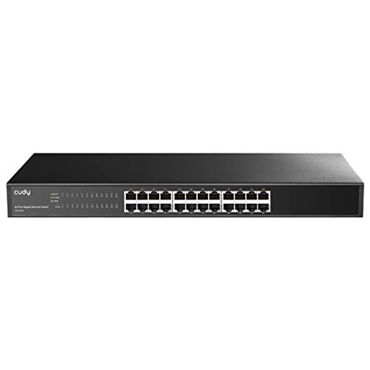 Cudy GS1024 24 Port Gigabit Ethernet Unmanaged Switch Desktop Rackmount Fanless 19 inch Plug and Play
