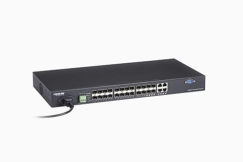 Black Box Network Services LGB5124A-R2 20 sfp Gigabit+ 4 Combo Managed Switch
