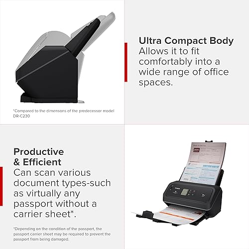 Canon imageFORMULA DR-C340 Office Document Scanner