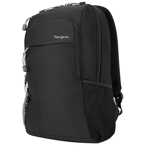 Targus TSB968GL 15.6 Intellect Advanced Slim Laptop Backpack - Water-Resistant, Ergonomic Laptop Case for Devices Up To 15.6 Screens Black 15.6 Advanced