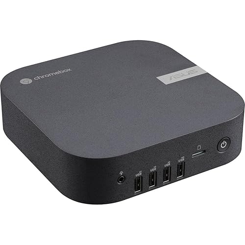 Asus Chromebox 5a CHROMEBOX5A-S5081UNENT Chromebox - Intel Core i5 13th Gen i5-1335U - 8 GB - 128 GB SSD - Mini PC - Eco Black - Intel Chip - ChromeOS - Intel Iris Xe Graphics DDR4 SDRAM - IEEE 802.11