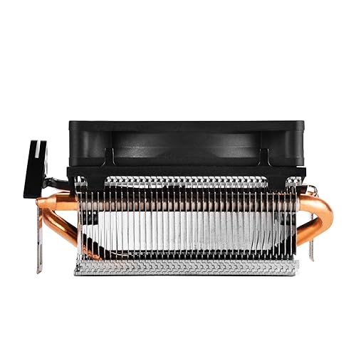 SilverStone Technology Low Profile 95W or More AMD Socket AM2/AM3/AM4/FM1/FM2 CPU Cooler Only 54mm Tall Cooling (RL-KR01)