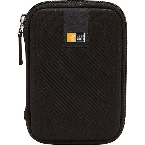 Case Logic EHDC-101 Hard Shell 2.5-Inch Portable Hard Drive Case (Black)