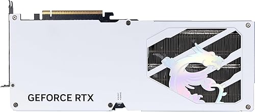 MSI GamingRTX 5070 TI 16G Gaming Trio OC White Graphics Card (16GB GDDR7, 256-bit, Extreme Performance: 2580 MHz, DisplayPort x 3 2.1a, HDMI 2.1b, NVIDIA Blackwell Architecture)