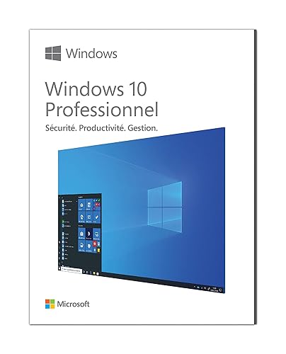 Microsoft Windows 10 Pro French