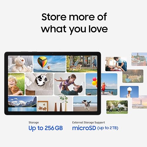 Samsung Galaxy Tab A11+ (CAD Version & Warranty) - Gray 128GB, 11 Android Tablet, External Storage Support, Headphone Jack, 25W Fast Charging 128GB Gray