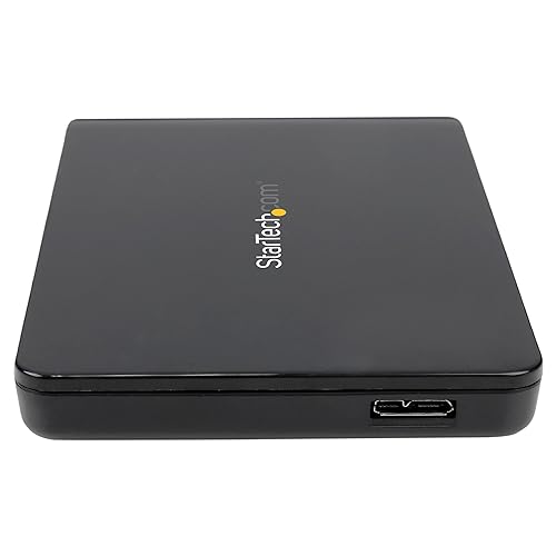 StarTech.com USB 3.1 Gen 2 (10 Gbps) Tool-Free Enclosure For 2.5 Inch SATA Drives